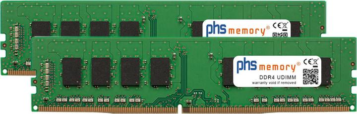 Image du produit PHS-memory 8GB (2x4GB) Kit Mémoire RAM pour Asus SABERTOOTH Z170 MARK 1 DDR4 UDIMM 2133MHz (Asus SABERTOOTH Z170 MARK 1, 2 x 4GB)