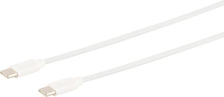 Immagine prodotto S-Impuls Set di 3 cavi di ricarica e dati USB-C, USB 2.0, PD, bianco, 1m (1 m, USB 2.0)