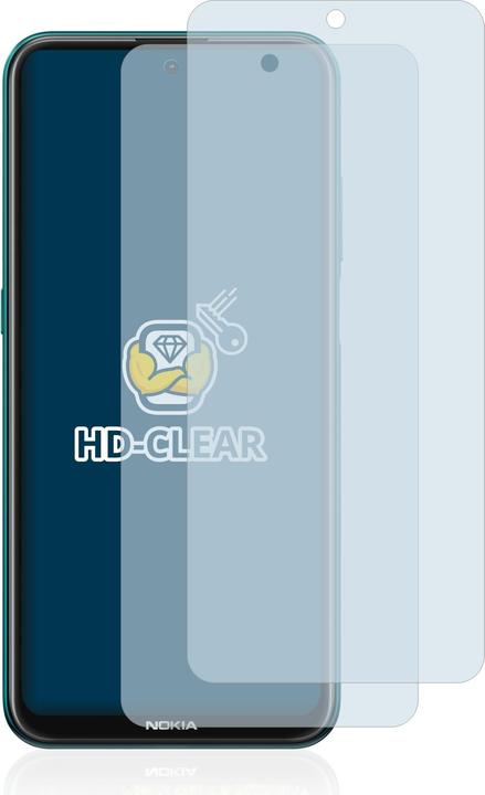 Produktbild BROTECT Schutzfolie Displayschutz Klar (2 Stück, Nokia X10)