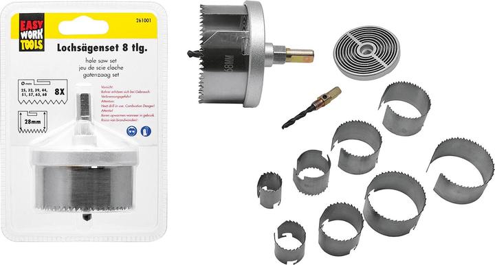 Immagine prodotto Easy Work Set di seghe a tazza (25 millimetri)