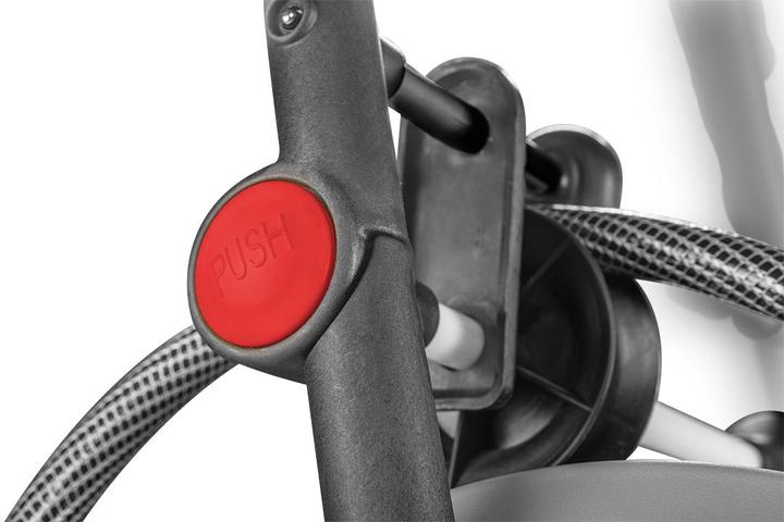 Produktbild Neo Gartenschlauchwagen, Metall, bis 60 m 1/2" Schlauch, mit Schlauchführung (60 m)