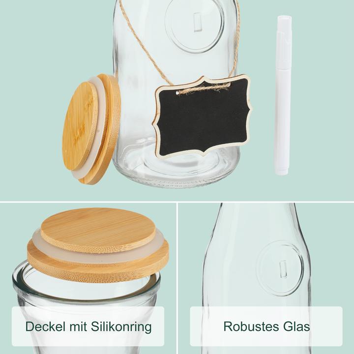 Actual product image Relaxdays Water carafe set (1 l)