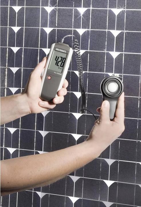 Actual product image Voltcraft Luxmeter PL-110SM up to 1999 W/m