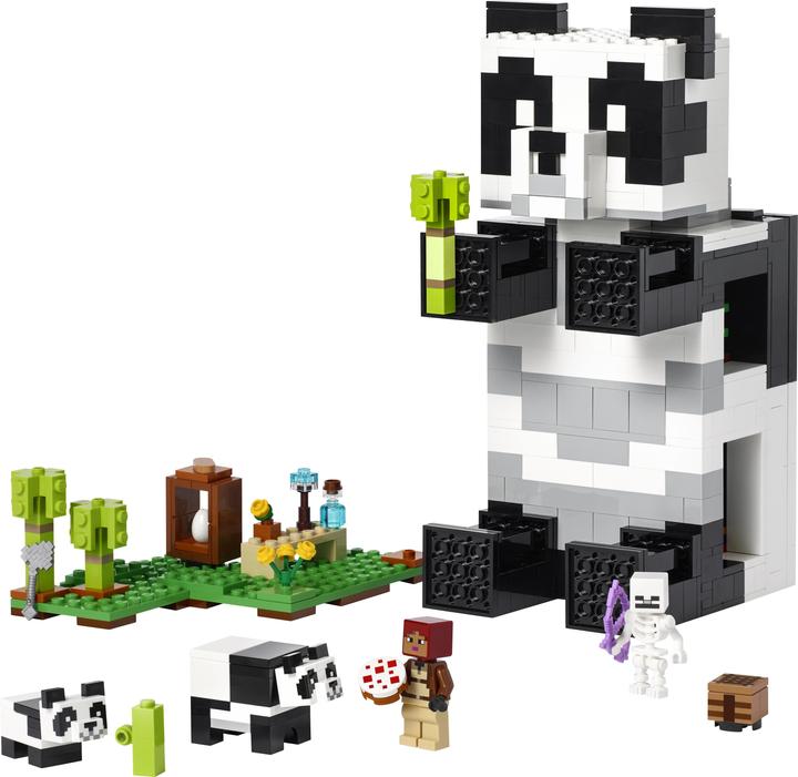 Actual product image LEGO The Panda House (21245, LEGO Minecraft)