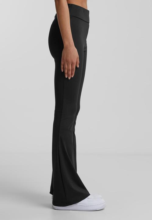 Actual product image Urban Classics Ladies Recycled High Waist Flared Leggings - 17082 (M)