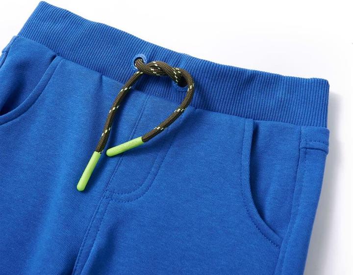 Image du produit VidaXL Pantalon de survêtement enfant bleu 104,Composition : 80% coton. 20 (104)
