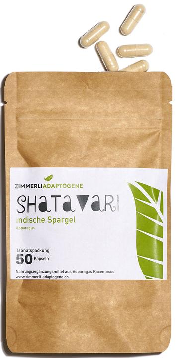 Zimmerli Adaptogene Shatavari Kapseln (BIO) 50 Kapseln (1 Stück, Kapseln, 25 g)