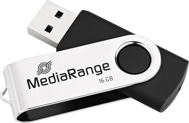Produktbild MediaRange Speicherstick MR910 (16 GB, USB-A, USB 2.0)