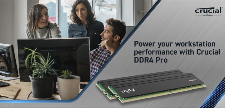 Produktbild Crucial Pro (2 x 16GB, 3200 MHz, DDR4-RAM, DIMM)