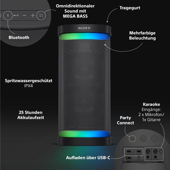 Productafbeelding Sony SRS-XP700 (25 h, Oplaadbare batterij)