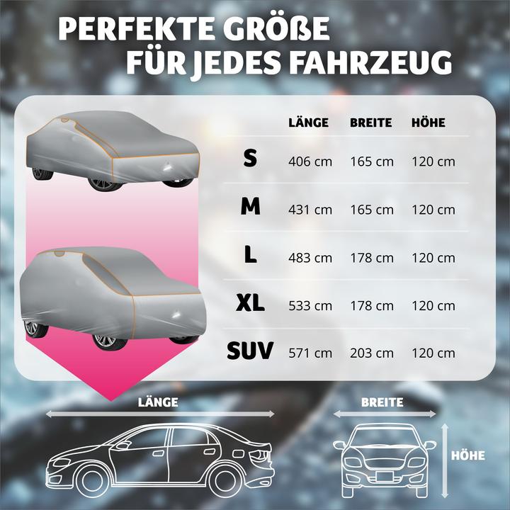 Immagine prodotto tectake Telone antigrandine per auto impermeabile e traspirante