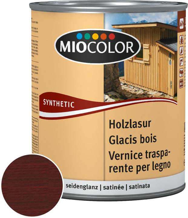 Image du produit Miocolor Glacis pour bois (Palissandre, 0.75 l)