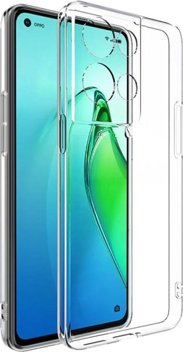 Actual product image Screenguard Oppo Reno8 5G Flexible TPU Clear Case (Oppo Reno 8 5G)