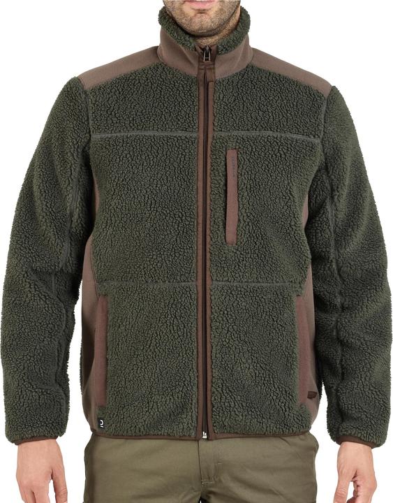 Solognac Fleecejacke 500 wattiert grün