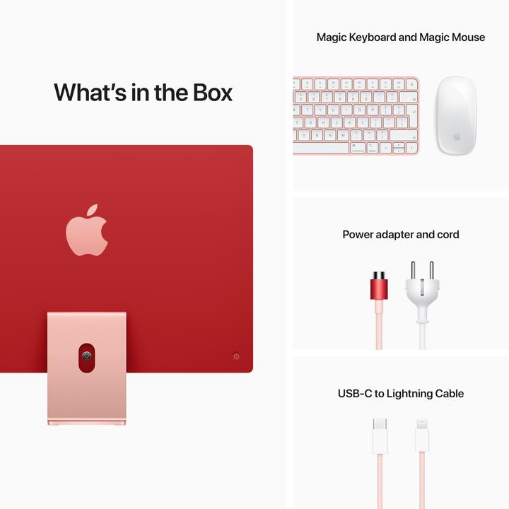 Immagine prodotto Apple iMac – 2021 (M1, 8 GB, 256 GB, M1)