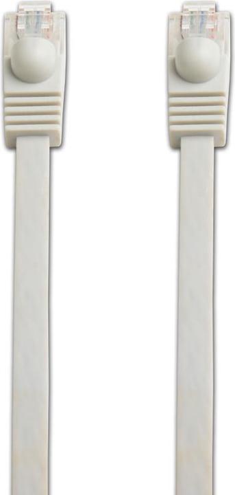 Actual product image Prokord U/UTP CAT.6 UNSHIELDED RJ45 LSZH 5M GRAY FLAT (U/UTP, CAT6, 5 m)