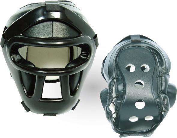 Actual product image Budo.ch Kopfschutz mit Plastik Gitter (M)