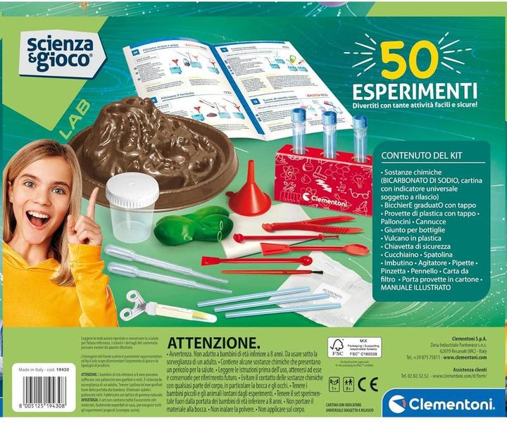 Immagine prodotto Clementoni I Migliori 50 Esperimenti