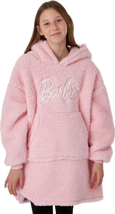 Actual product image Barbie Girls Sherpa Hoodie Blanket (122, 128, 125 B)