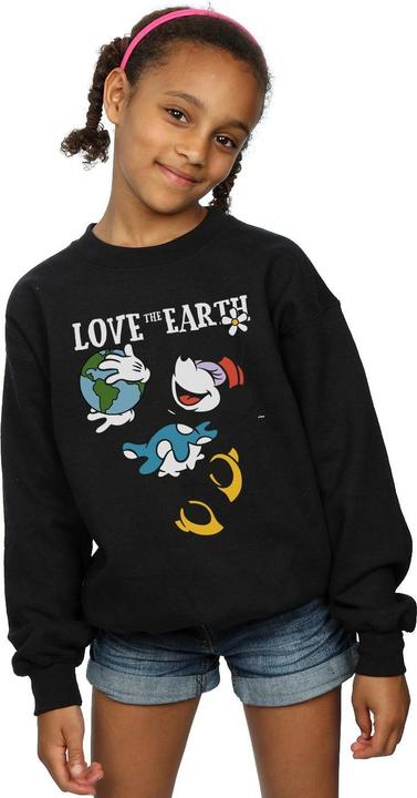 Immagine prodotto Disney Mickey Mouse Love The Earth Felpa Ragazze (116)