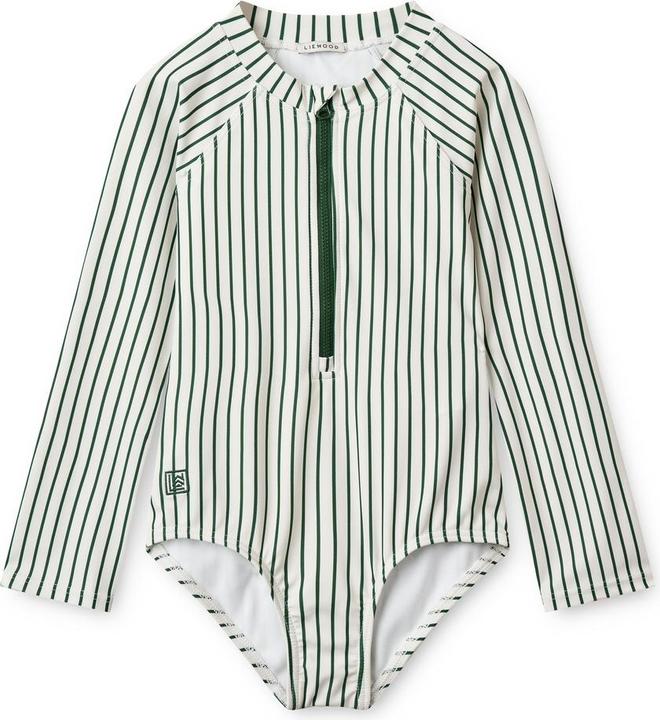 Liewood Schwimmanzug Magali Streifen Garden Green