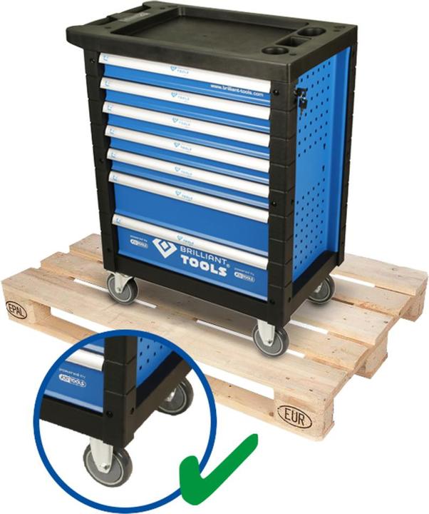 Actual product image Brilliant Tools Workshop trolley (1 x)