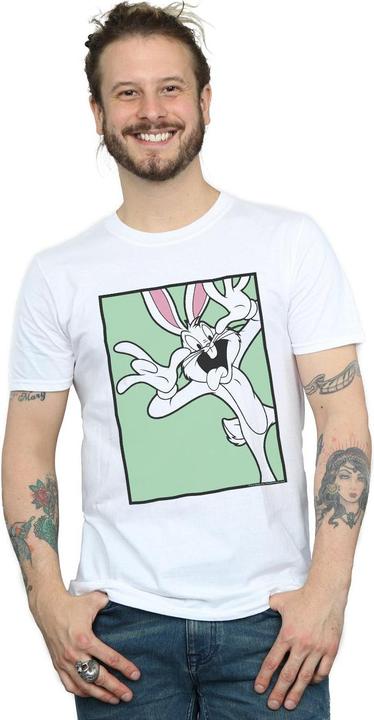 Actual product image Looney Tunes Mens Bugs Bunny Funny Face T-Shirt (XXL)