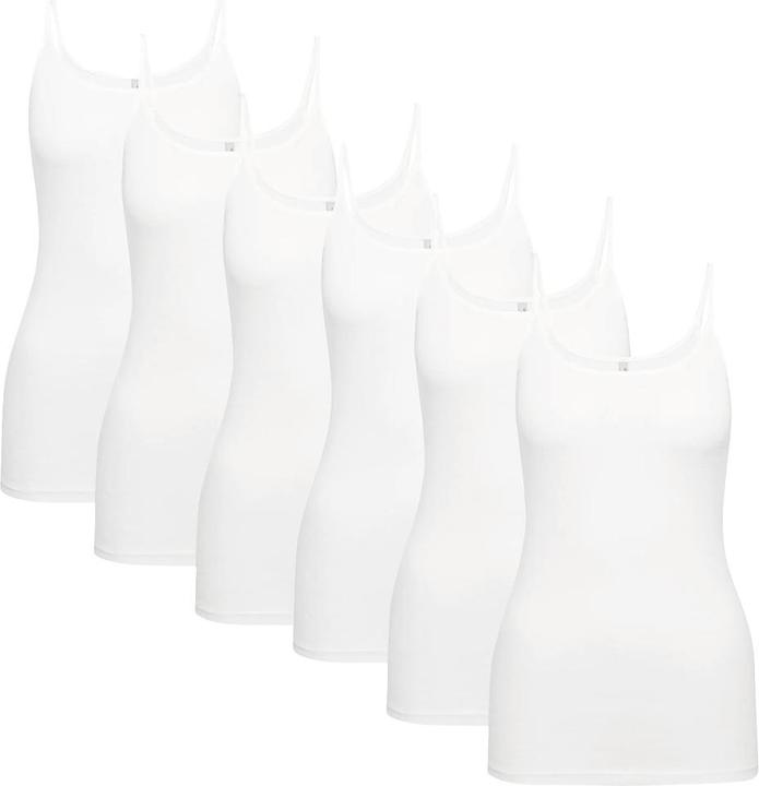 Produktbild Triumph 6er Pack Katia Basics 01 Spaghetti Top (38, M)