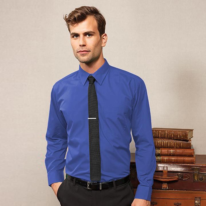 Actual product image Premier Poplin shirt work shirt long sleeve (47)