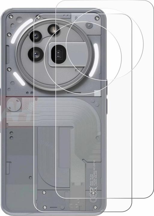 Produktbild ScreenLeaf Schutzfolie nachhaltiger Displayschutz Display Schutz Folie Klar Transparent (2 Stück, Nothing Phone (3a) Pro)