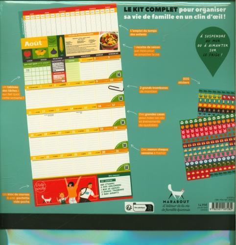 Produktbild Familienkalender (32 x 32 cm, Kein Einband, Französisch)