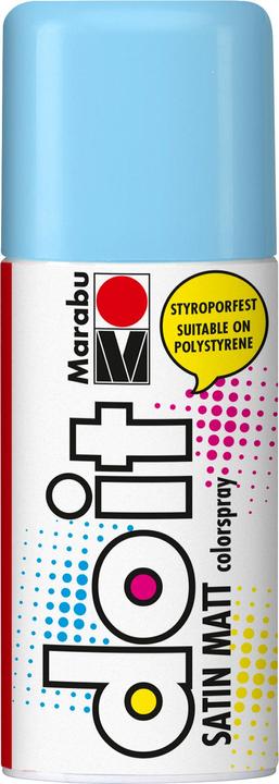Marabu Vernice a spruzzo fai da te opaca satinata (Rosso ciliegia, 150 ml)