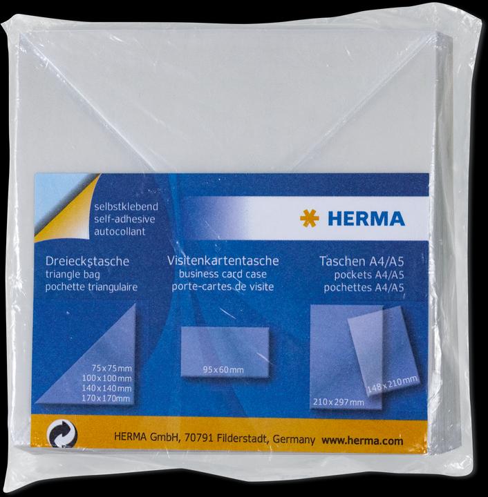 Image du produit Herma Poches triangulaires