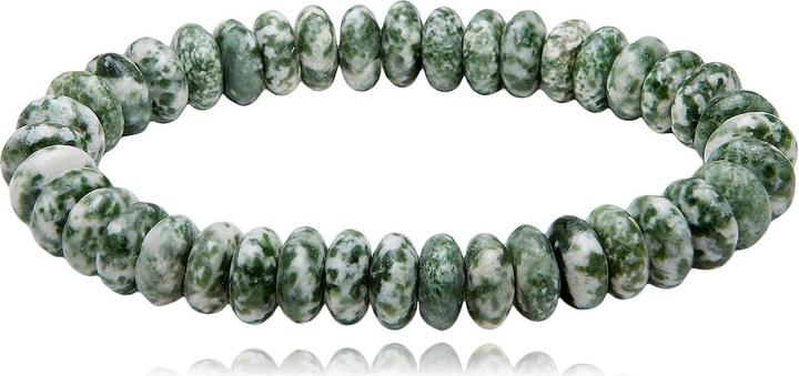 Produktbild Leyda Moosachat Armband (Farbstein)