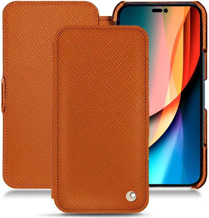 Actual product image Noreve Horizontal leather flap shell (Apple iPhone 14 Pro)