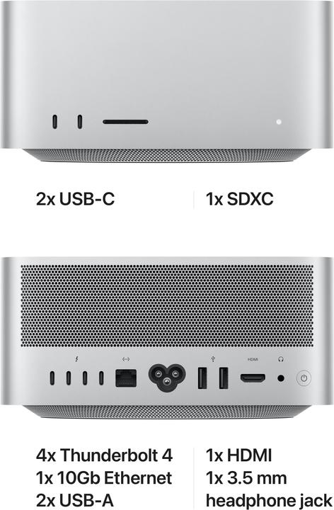 Produktbild Apple Mac Studio (M1 Max, 32 GB, 1000 GB)