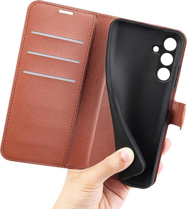 Produktbild Cover-Discount FE - Leder Etui Hülle (Samsung Galaxy S24 FE)