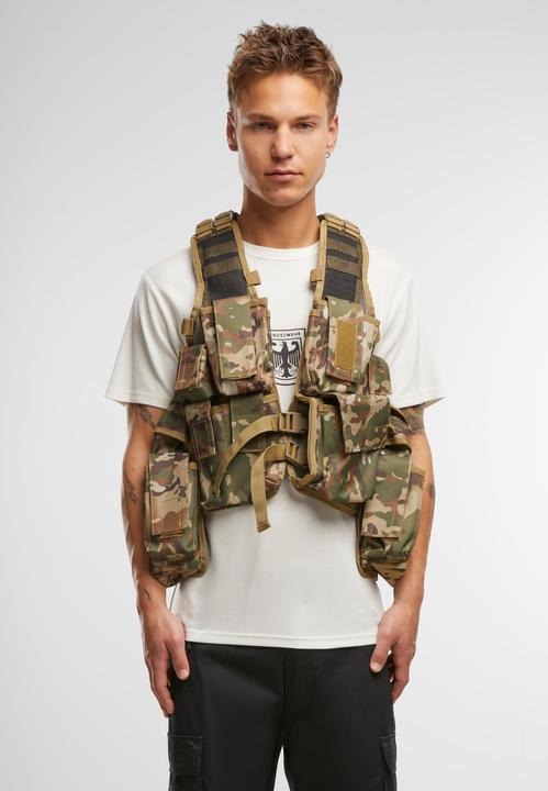 Image du produit Brandit Gilet tactique, taille unique Couleur Camouflage tactique (L)