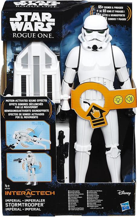 Actual product image Hasbro Star Wars Rogue One Interactive Imperial Stormtrooper EN