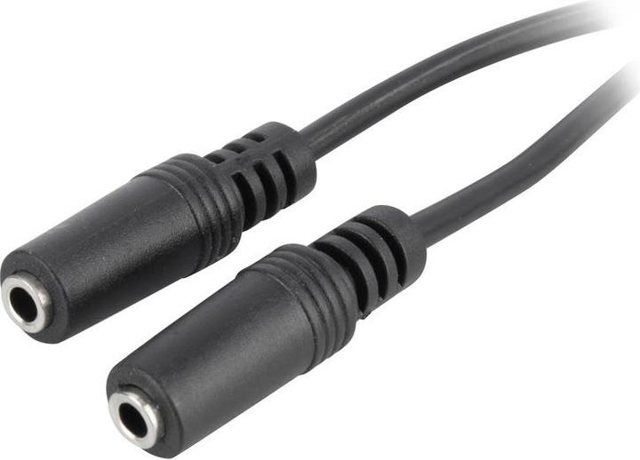 Actual product image HDgear 3.5 mm stereo on 2x3.5 mm (Audio Splitter)