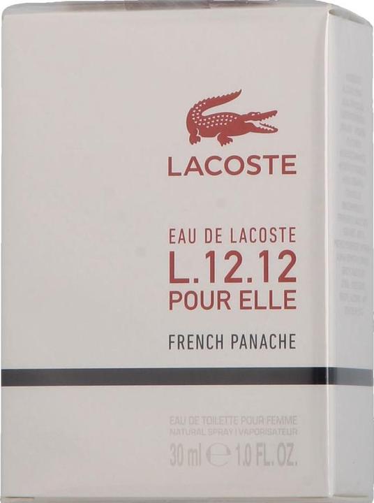 Actual product image Lacoste L.12.12 - French Panache Pour Elle EdT (Eau de toilette, 30 ml)