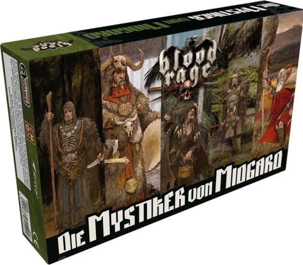 Produktbild Cmon CMND1002 - Blood Rage - Mystics of Midgard (Die Mystiker von Midgard), für 2-4 Spieler, ab 14 Jahren (Englisch)