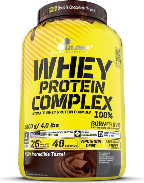 Produktbild Olimp Sport Nutrition Olimp Whey Protein Complex (1800g Dose) (Vanille, 1 Stk., 1800 g)