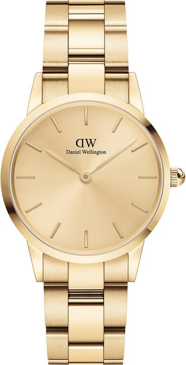 Actual product image Daniel Wellington Iconic Link Unitone Gold (Analogue wristwatch, 28 mm)