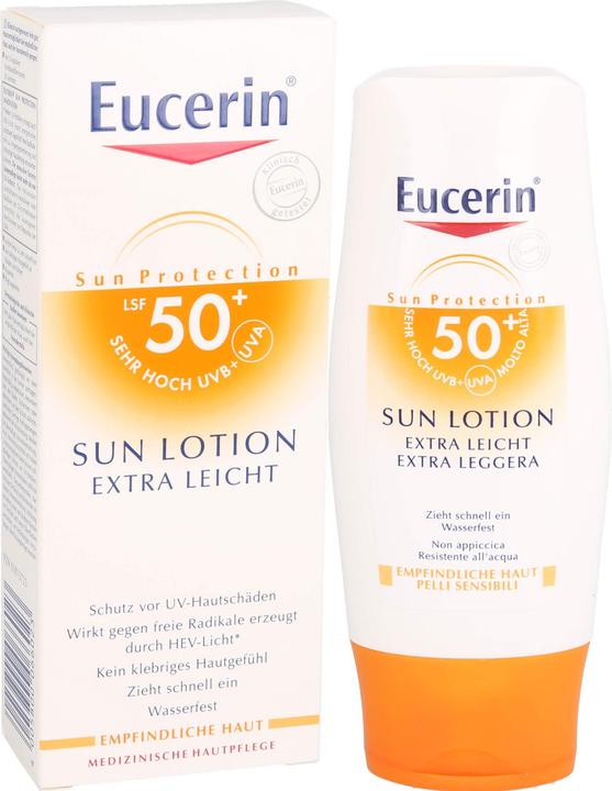 Immagine prodotto Eucerin SUN Sensitive Protect (Crema solare, SPF 50+, 150 ml, 500 g)