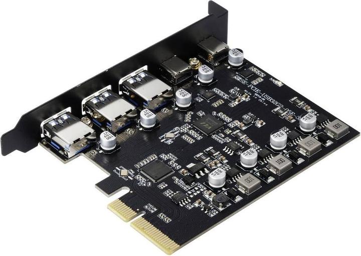 Image du produit Renkforce RF-6613196 3+2 Port USB 3.2 Gen 2 Controllerkarte USB-C® (USB 3.2 Gen