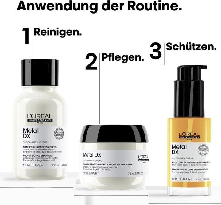 Produktbild L'Oréal Professionnel Metal DX Trio Discovery Kit (Haarpflege set)