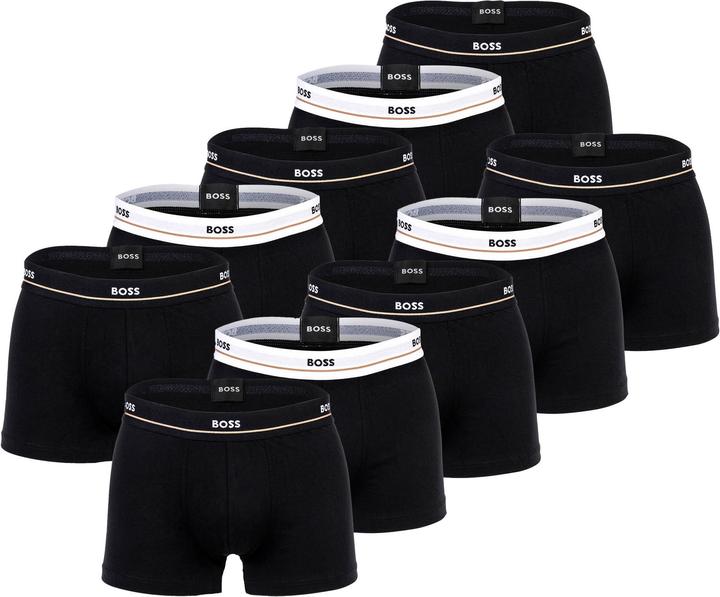 Actual product image BOSS Boxer Shorts Casual Comfort Fit Trunk 5P Essential - 19930 (XL, pack of 10)