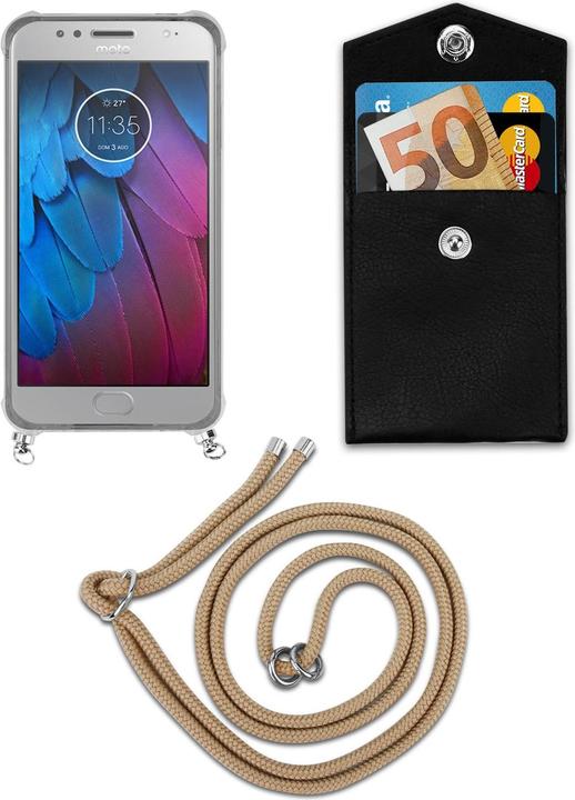 Produktbild Cadorabo TPU Handy Kette SILBER Cover