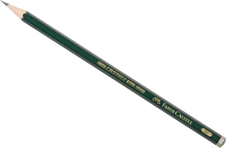 Actual product image Faber-Castell Pencil 9000 (5H, 12 x)